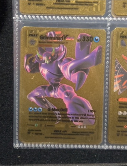 2020 Pokémon #115 Grimmsnarl VMAX — front
