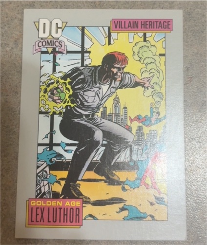 1991 Impel DC Comics #25 Golden Age Lex Luthor — front