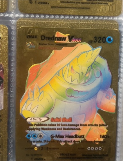 2020 Pokemon Champion's Path #075 Drednaw VMAX — front