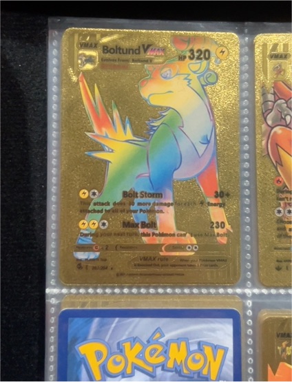 2022 Pokémon Fusion Strike #267 Boltund VMAX — front