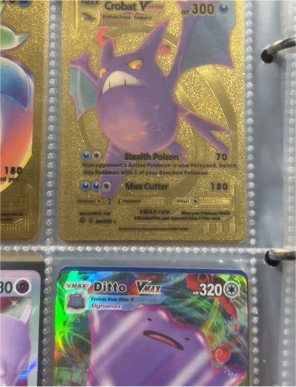 Pokémon TCG Crobat VMAX 045/072 — front