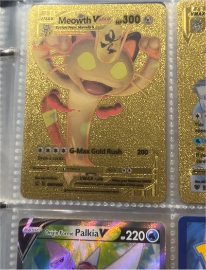 2021 Pokémon SWSH #SWSH005 Meowth VMAX — front