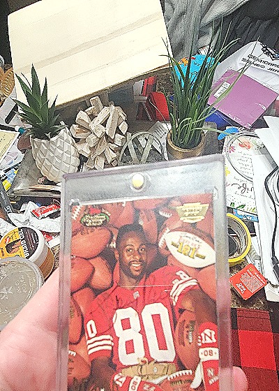 1986 Topps #101 Jerry Rice — front