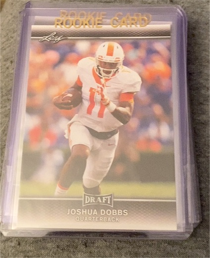2017 Leaf Draft Joshua Dobbs Rookie Card — front