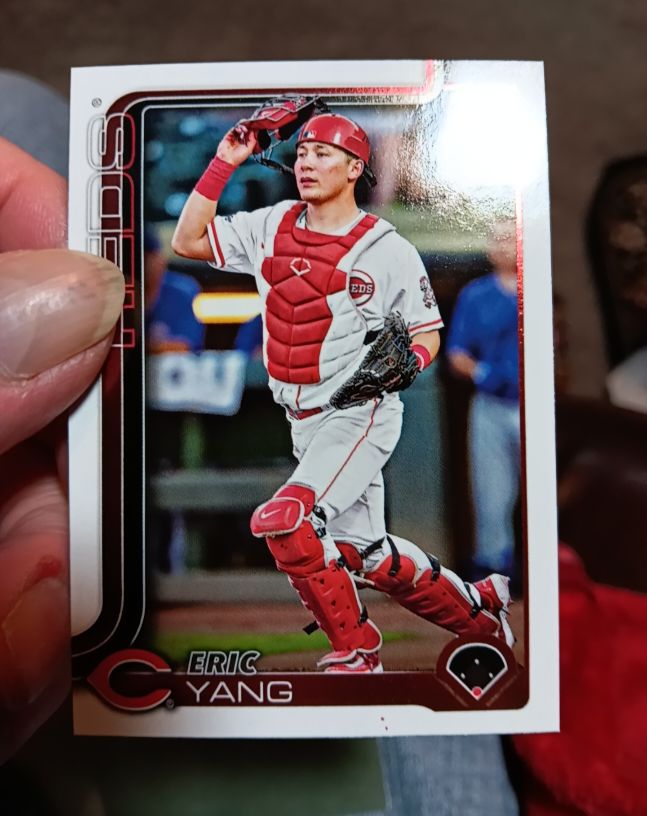 2025 Topps Update #US168 Eric Yang — front