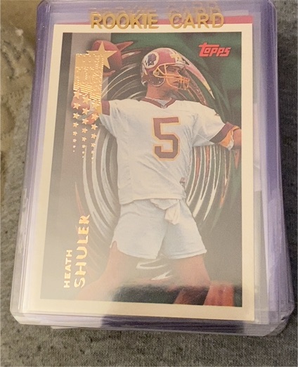 1994 Topps #206 Heath Shuler — front
