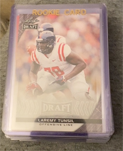 2016 Leaf Draft #59 Laremy Tunsil — front