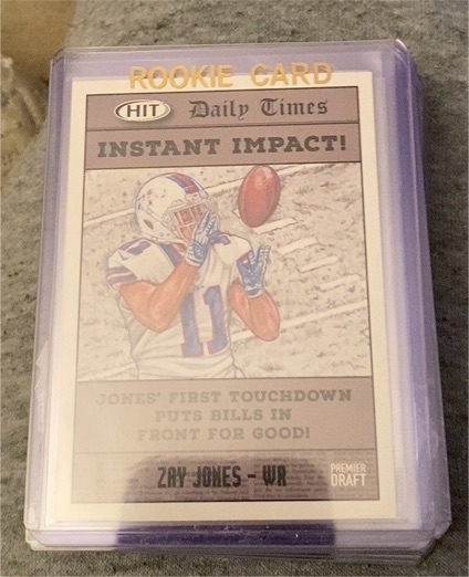 2018 Sage Hit Instant Impact Zay Jones — front