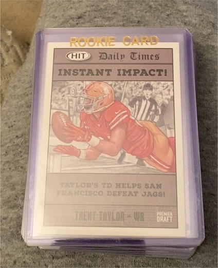 2018 Sage Hit #63 Trent Taylor — front