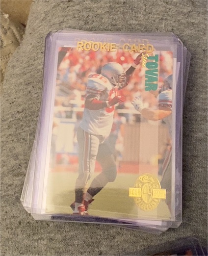 1993 Classic Four Sport Football #169 Steve Tovar Rookie Card — front