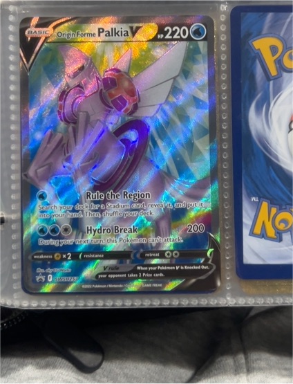 2022 Pokémon TCG Scarlet & Violet #SV122 Palkia V — front
