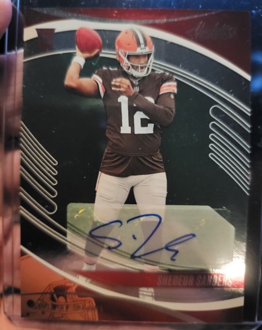 2025 Panini Absolute #177 Shedeur Sanders — front