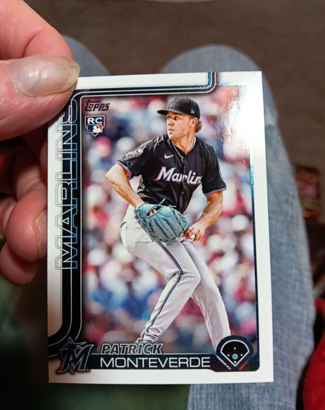 2025 Topps Update Series #US211 Patrick Monteverde — front
