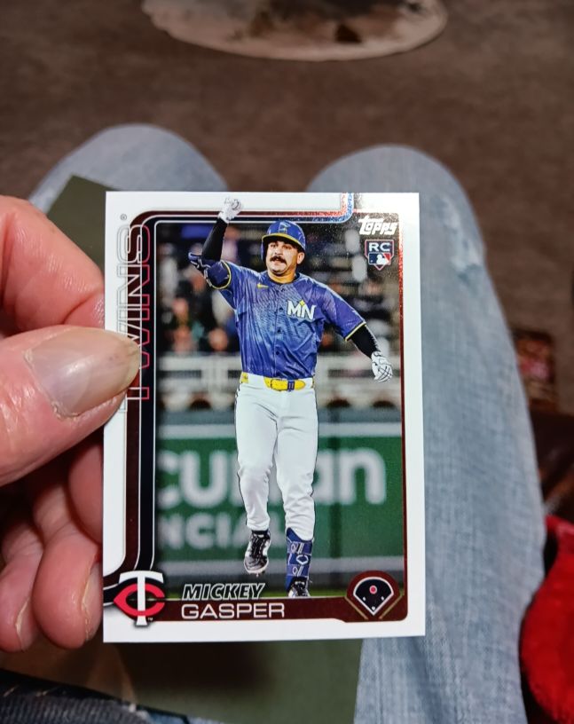 2025 Topps Update #US291 Mickey Gasper — front
