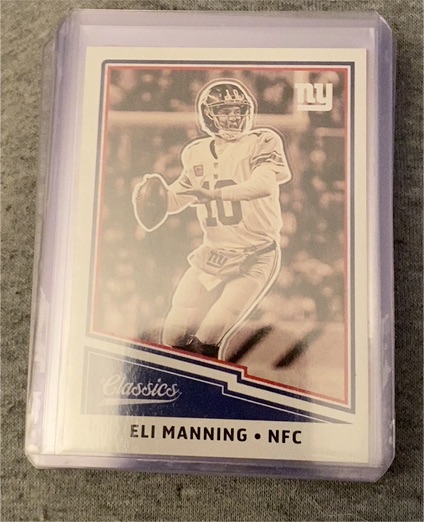 2017 Panini Classics #70B Eli Manning — front