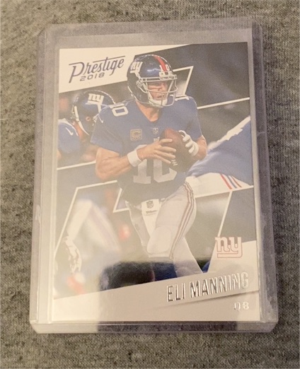 2018 Panini Prestige #98 Eli Manning — front
