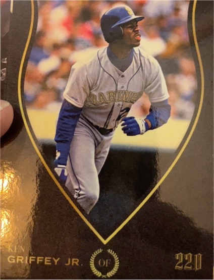 2018 Topps X Bryce Harper 220 Ken Griffey Jr. — front