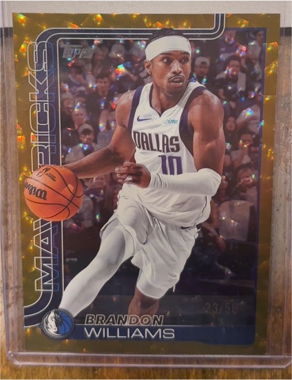 2025-26 Topps #171 Brandon Williams — front
