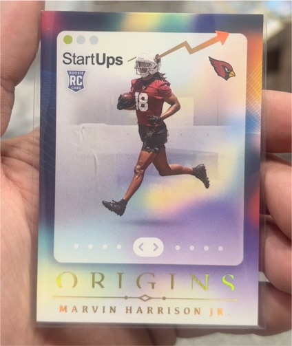 2024 Panini Origins #15 Marvin Harrison Jr. StartUps — front