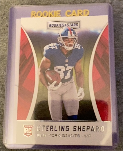 2016 Panini Rookies and Stars #183 Sterling Shepard — front