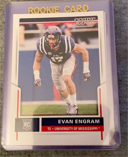 2017 Score #425 Evan Engram — front