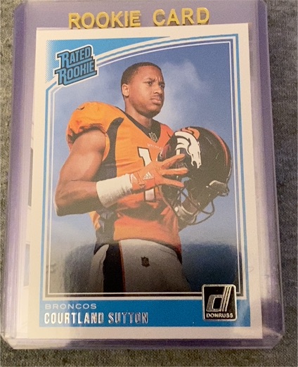 2018 Panini Donruss #312 Courtland Sutton — front