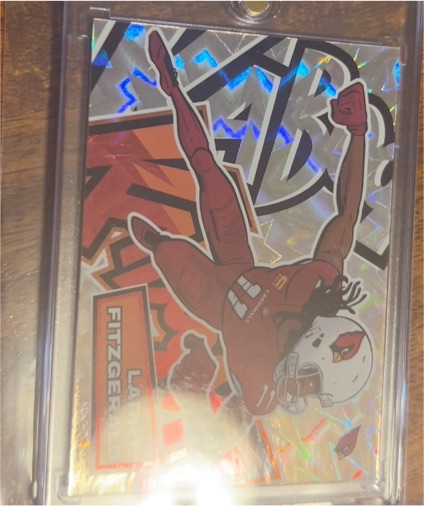 2024 Panini Absolute Kaboom! Horizontal #KH1 Larry Fitzgerald — front