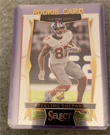 2016 Panini Select Sterling Shepard Rookie Card — front