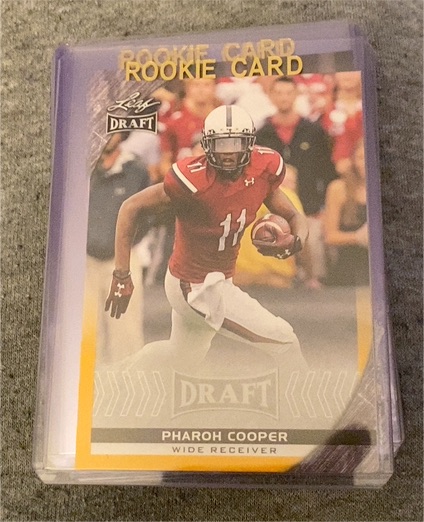 2016 Leaf Draft Gold #73 Pharoh Cooper — front