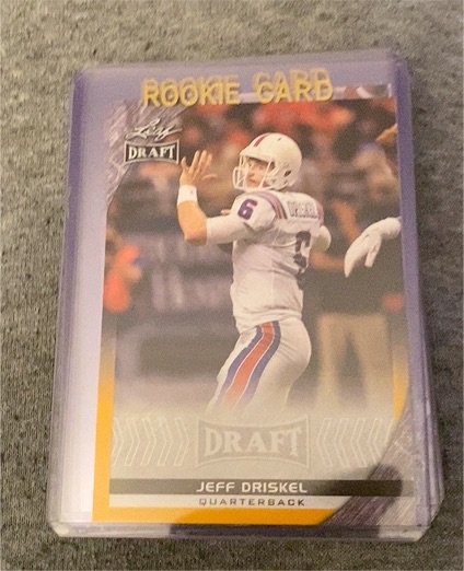2016 Leaf Draft #39 Jeff Driskel — front