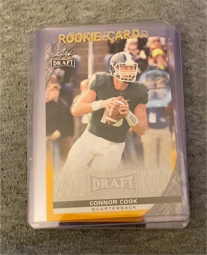 2016 Leaf Draft #17 Connor Cook — front