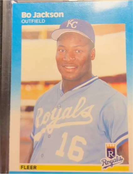 1987 Fleer #369 Bo Jackson — front