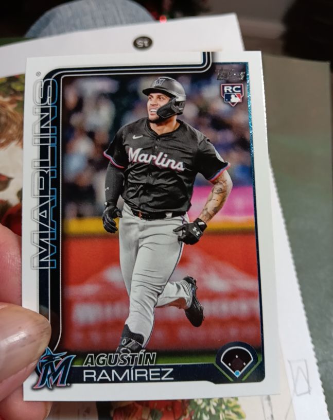 2025 Topps Update #US11 Agustin Ramirez — front