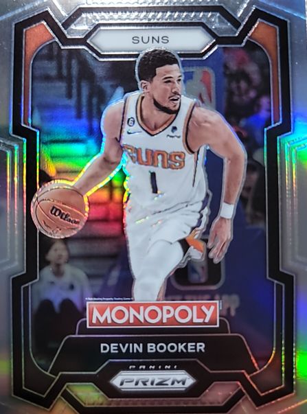 2023-24 Panini Prizm Monopoly #72 Devin Booker — front