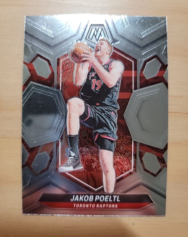 2023-24 Panini Mosaic #116 Jakob Poeltl — front