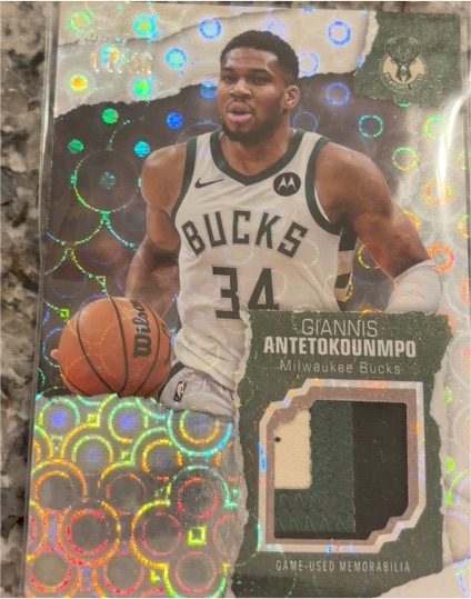 2025 Topps Ripper Relics #Giannis Antetokounmpo — front