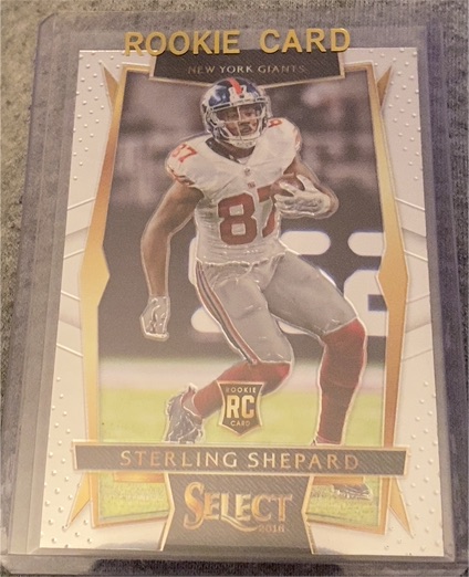 2016 Panini Select Silver #51 Sterling Shepard Rookie Card — front