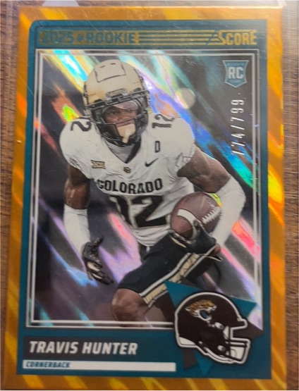 2025 Panini Score #20 Travis Hunter — front