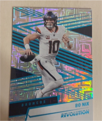 2025 Panini Revolution #5 Bo Nix — front
