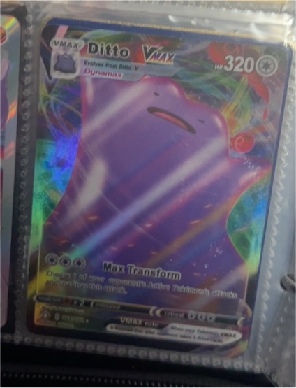 2021 Pokémon Shining Fates #051 Ditto VMAX — front