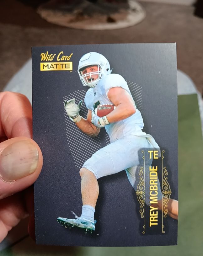 2022 Wild Card Matte #MB-109 Trey McBride — front