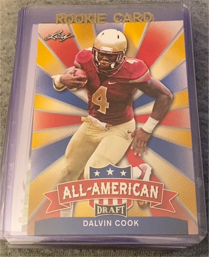 2017 Leaf Draft All-American #AA-07 Dalvin Cook — front