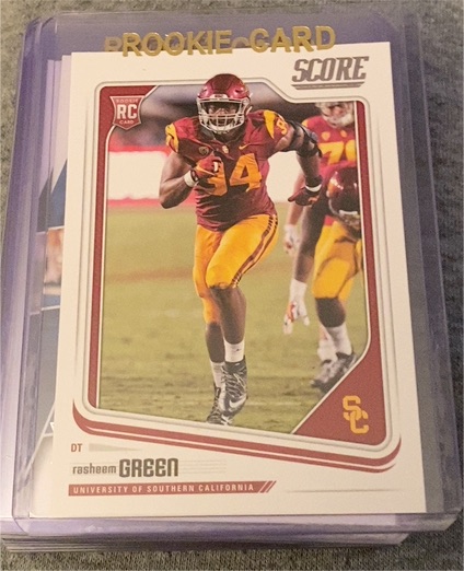 2018 Panini Score #362 Rasheem Green — front