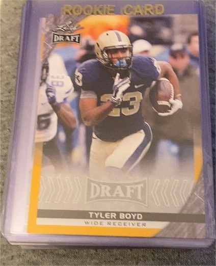 2016 Leaf Draft #33 Tyler Boyd — front