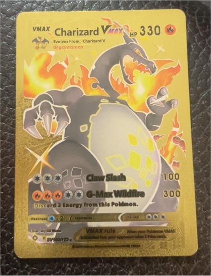2020 Pokémon TCG Shining Fates #SV107 Charizard VMAX — front