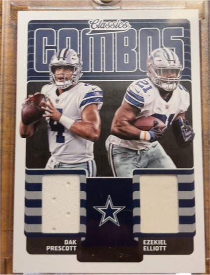 2018 Panini Classics #15 Dak Prescott & Ezekiel Elliott — front