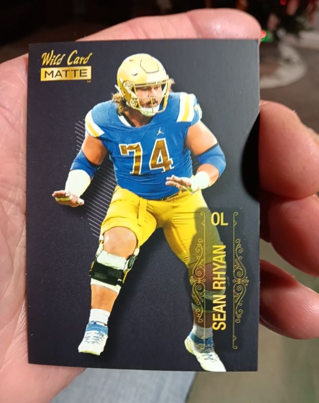 2022 Wild Card Matte #MB-99 Sean Rhyan — front