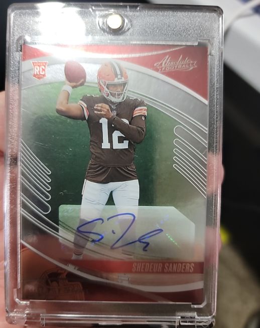 2025 Panini Absolute Football #98 Shedeur Sanders — front