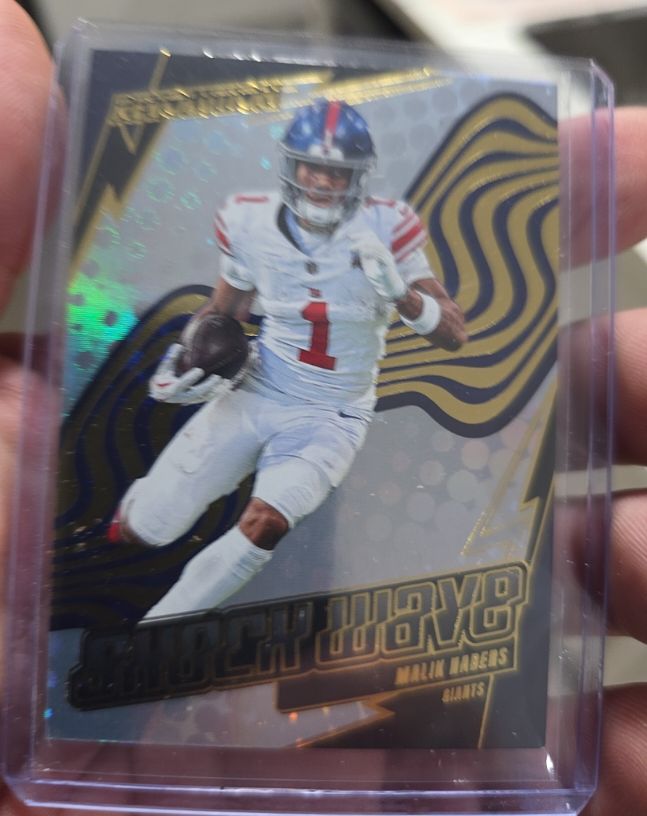 2025 Panini Revolution Shock Wave #1 Malik Nabers — front