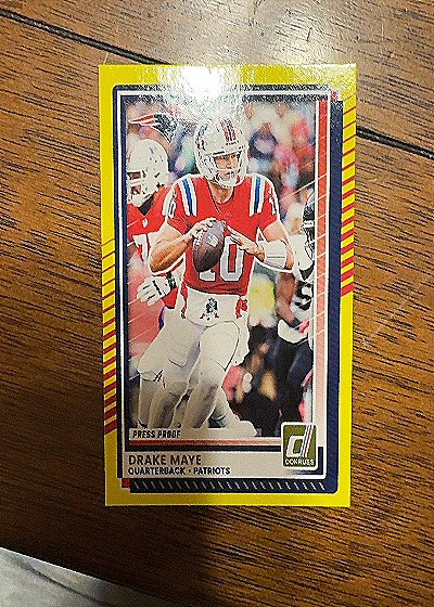 2025 Donruss #58 Drake Maye — front